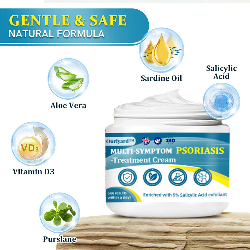 ✅EMA-Certified Ourlyard™ Advanced Multi-Symptom Psoriasis Treatment Cream👨⚕️Dermatologist Approved🔥75% OFF
