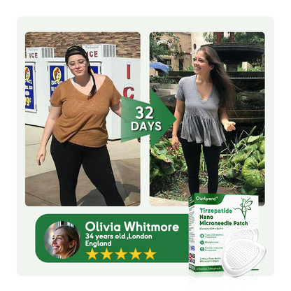 𝐎𝐮𝐫𝐥𝐲𝐚𝐫𝐝® 𝐓𝐢𝐫𝐳𝐞𝐩𝐚𝐭𝐢𝐝𝐞 𝐍𝐚𝐧𝐨 𝐌𝐢𝐜𝐫𝐨𝐧𝐞𝐞𝐝𝐥𝐞 𝐏𝐚𝐭𝐜𝐡 (For Diabetes & Weight Loss – 1 Patch per Week, 7-Day Action, Painless)