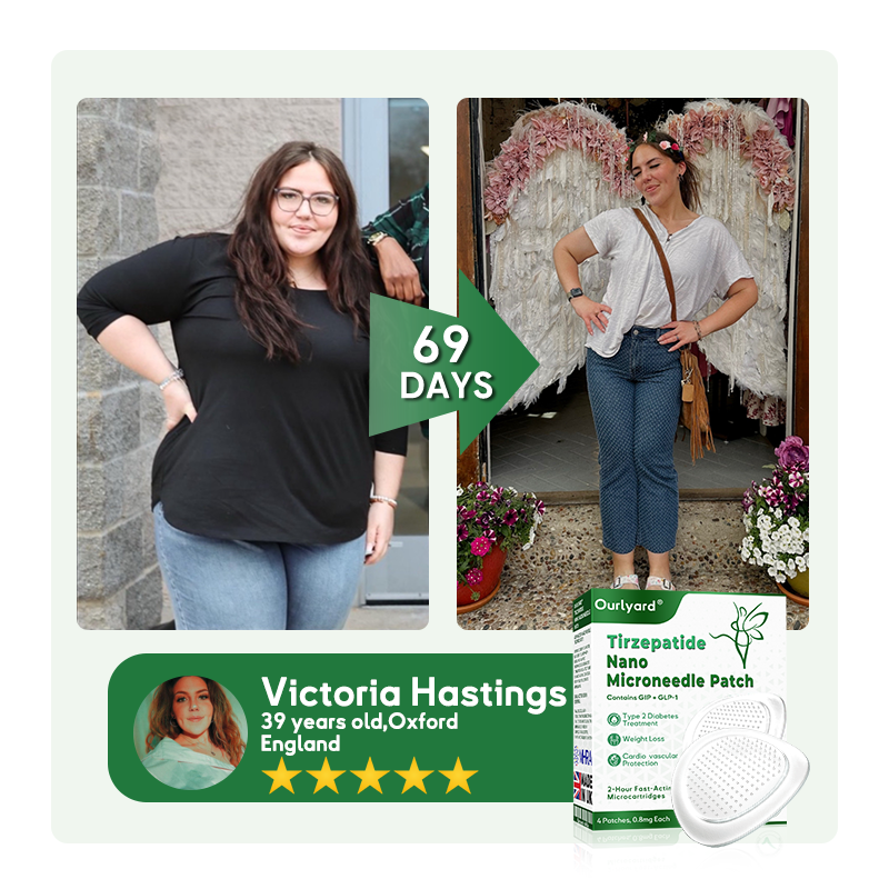 𝐎𝐮𝐫𝐥𝐲𝐚𝐫𝐝® 𝐓𝐢𝐫𝐳𝐞𝐩𝐚𝐭𝐢𝐝𝐞 𝐍𝐚𝐧𝐨 𝐌𝐢𝐜𝐫𝐨𝐧𝐞𝐞𝐝𝐥𝐞 𝐏𝐚𝐭𝐜𝐡 (For Diabetes & Weight Loss – 1 Patch per Week, 7-Day Action, Painless)