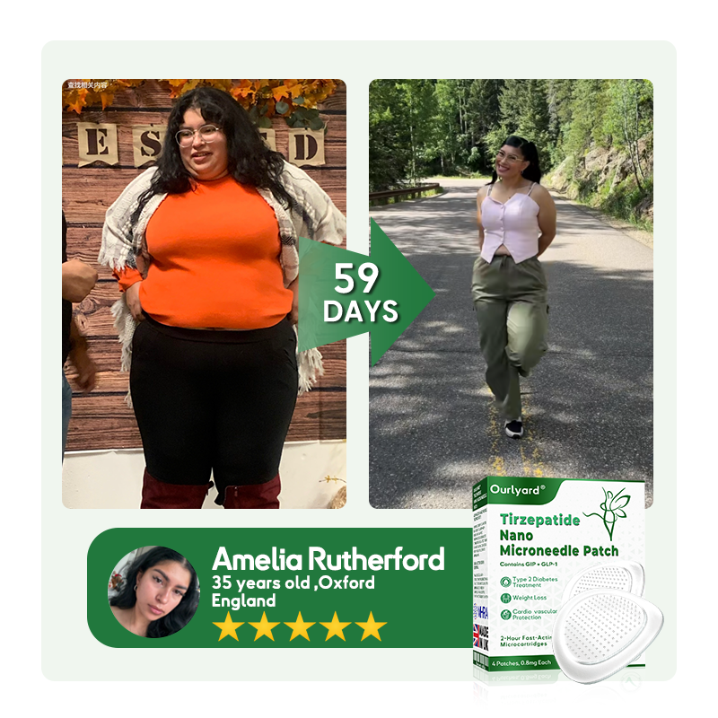 𝐎𝐮𝐫𝐥𝐲𝐚𝐫𝐝® 𝐓𝐢𝐫𝐳𝐞𝐩𝐚𝐭𝐢𝐝𝐞 𝐍𝐚𝐧𝐨 𝐌𝐢𝐜𝐫𝐨𝐧𝐞𝐞𝐝𝐥𝐞 𝐏𝐚𝐭𝐜𝐡 (For Diabetes & Weight Loss – 1 Patch per Week, 7-Day Action, Painless)
